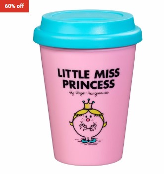 60% OFF Mr Men & Little Miss LM Princess Travel Mug 300ml $6 (RRP$14.95)