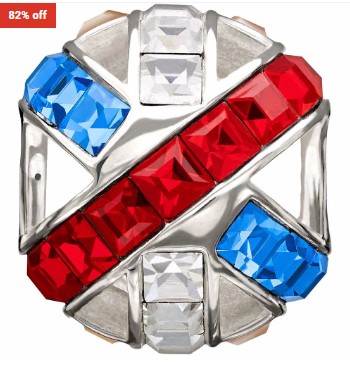 82% OFF Chamilia by Swarovski Union Jack – Multi Swarovski Crystal $21.80 (RRP$120)
