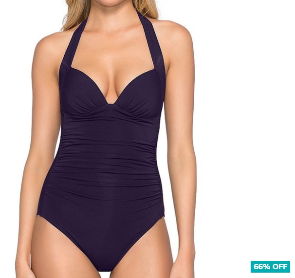 66% OFF JETS Women’s 50’s Gathered One Piece – Phantom $49.95 (Don’t pay $149.95)