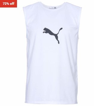 72% OFF Puma Sleeve Essential Performance Shirt White $15 (RRP$53)