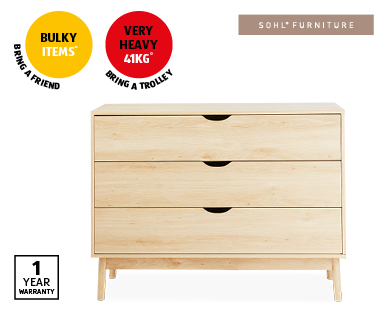 Chest of 3 Drawers UniteaCurrent Price $99.99