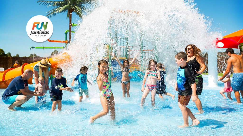 Save up to 33% on Full Day of Unlimited Rides and Attractions at Funfields – Try the New Heated Wave Pool!