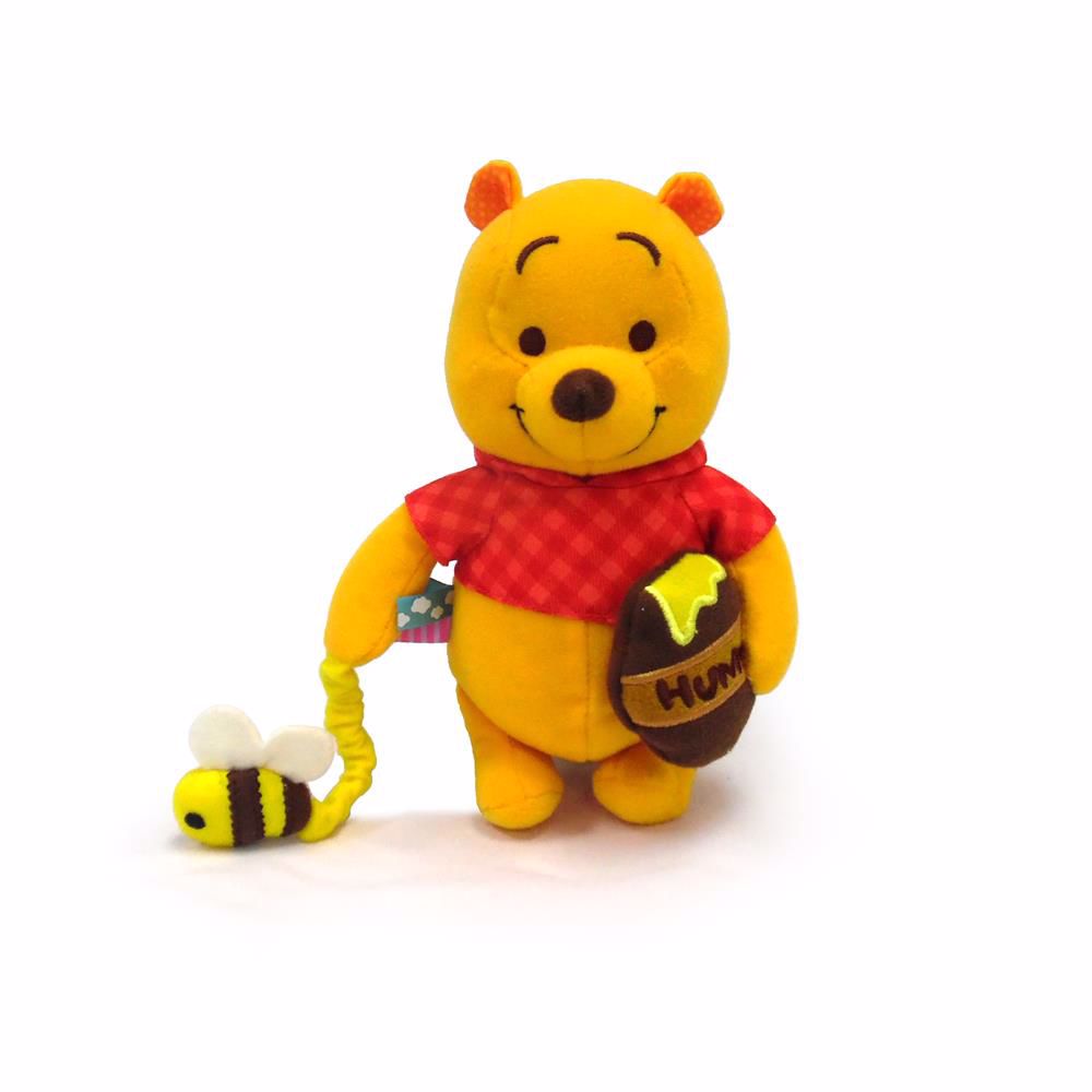 DISNEY PRESCHOOL TOYS Winnie The Pooh Plush Pram Toy $10