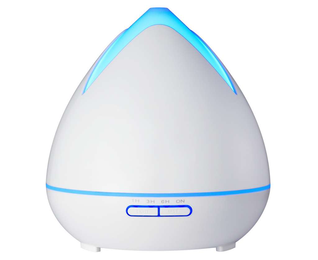 Purespa Ultrasonic Diffuser – White -Includes Oils $34