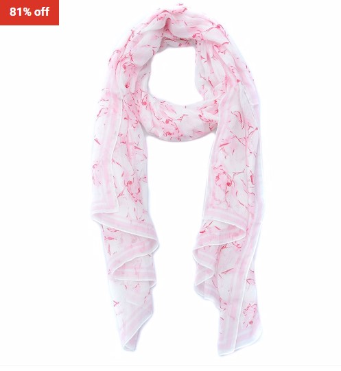 81% OFF Escada Rose Scarf $49 (RRP$252)