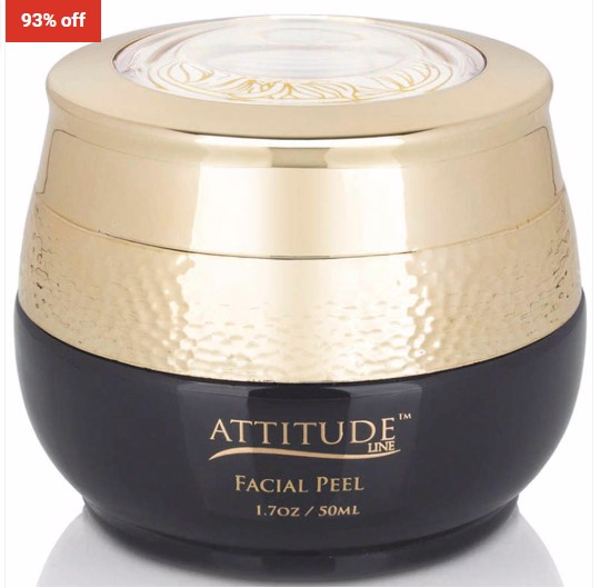 93% OFF Attitude Organic Cosmetics Hydrating and Anti-Aging Dead Sea Facial Peel 1.75oz/50ml $10 (RRP$150)