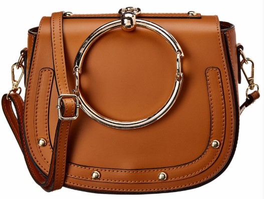 70% OFF Giulia Massari Leather Shoulder Bag $145.60 (RRP$480)
