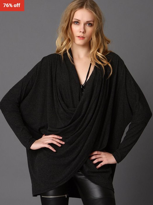 76% OFF Fabe Tunic Anthracite $22 (RRP$92)