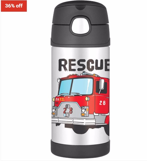 36% OFF Thermos 355 Ml Funtainer Stailess Steel Vacuum Insulated Drink Bottle – Fire Truck $18 (RRP$27.99)