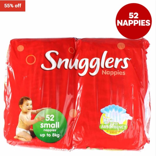 55% OFF Snugglers Nappy Pant Pack of 52 $10 (RRP$22)