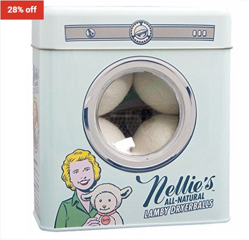 28% OFF Nellie’s Lamby Set of 4 Wool Dryerballs $32.99 (RRP$46)