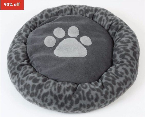 93% OFF Last Chance Close Out! 4 Paw DIA Round Pet Bed 55CM $9 (RRP$129)