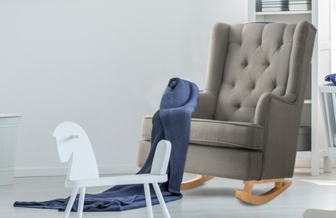 $269 for a Convertible Sofa Chair Rocking Armchair