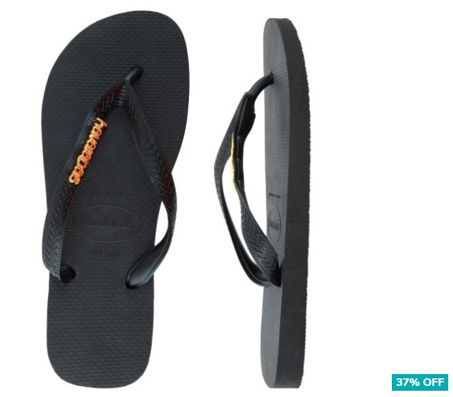 37% OFF Havaianas Women’s Metallic – Black $24.99 (Don’t pay $40)