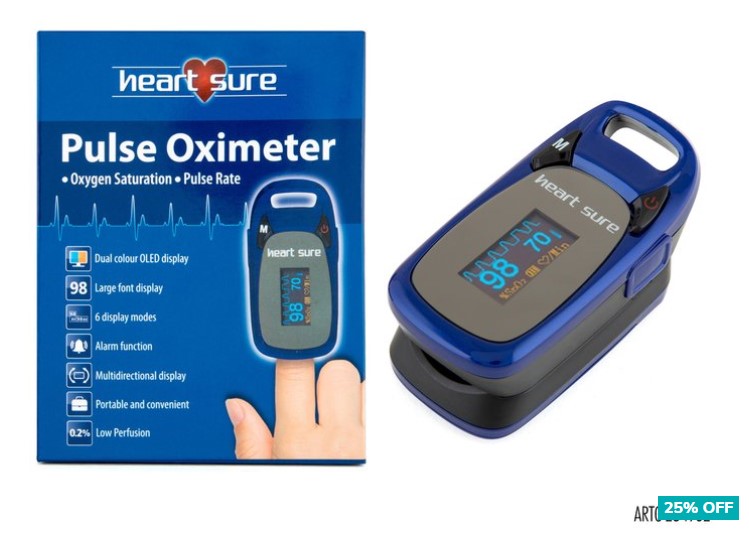 25% OFF Heart Sure B320 Pulse Oximeter $59.95 (Don’t pay $79.95)