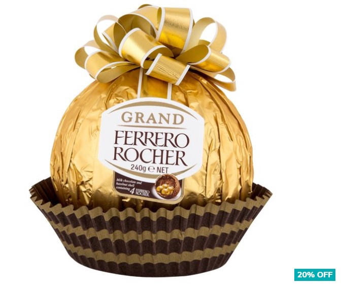 20% OFF Grand Ferrero Rocher 240g $14 (Don’t pay $17.50)