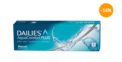 16% OFF Dailies AquaComfort Plus 30 Pack $25.95/box (RRP$31)