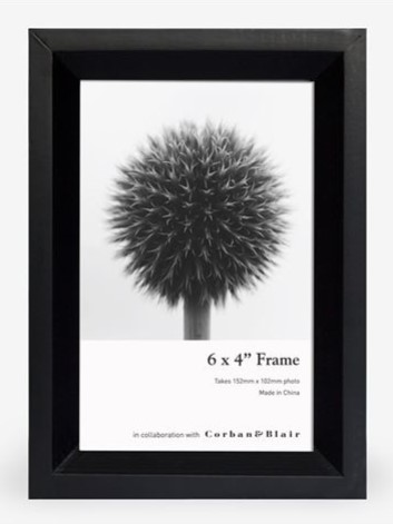 Corban & Blair Jack Frame Black 10x15cm $3.00 (RRP:$12.00)