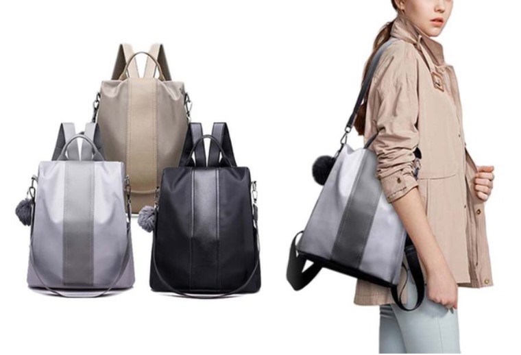 Women’s Three Ways Anti-Theft Backpack: One ($22) or Two ($39.95)