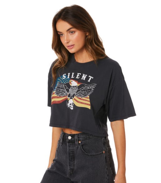 Womens Eagle Crop Details $49.95