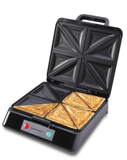 SMITH & NOBEL 4 Slice Sandwich Maker $39.95 (REG: $79.95)