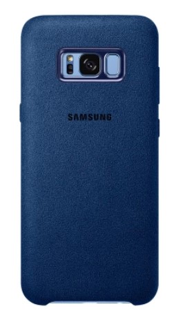 Samsung Galaxy S8+ Alcantara Cover (Blue) $15 (Don’t Pay $57)