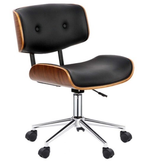 14% OFF Executive Wooden Walnut Office Chair by Dwell Home $119.00 (RRP:$139.00)