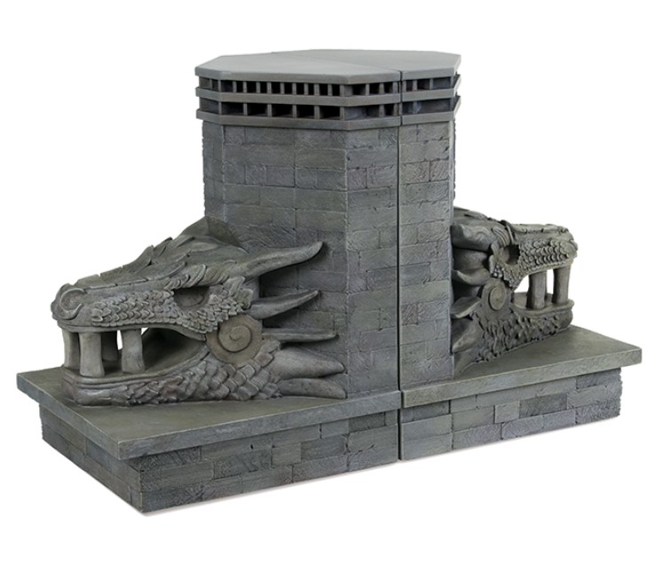 Game of Thrones Dragonstone Gate Bookends $124.99