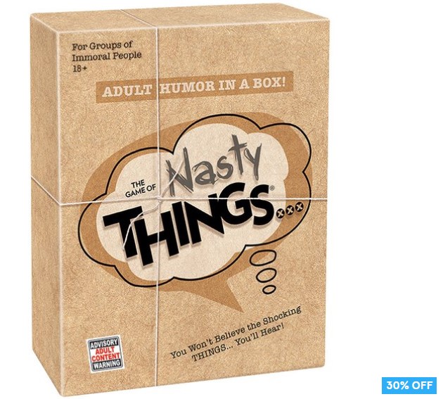 30% OFF The Game Of Nasty Things $24.99 (Don’t pay $36)