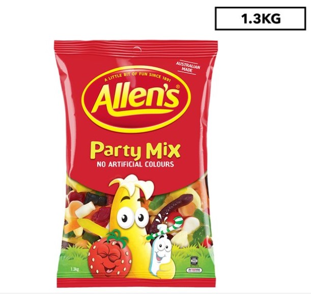 Allen’s Party Mix 1.3kg $12.50