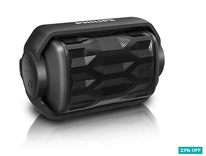 23% OFF Philips Wireless Portable Speaker $39 (Don’t pay $50.74)