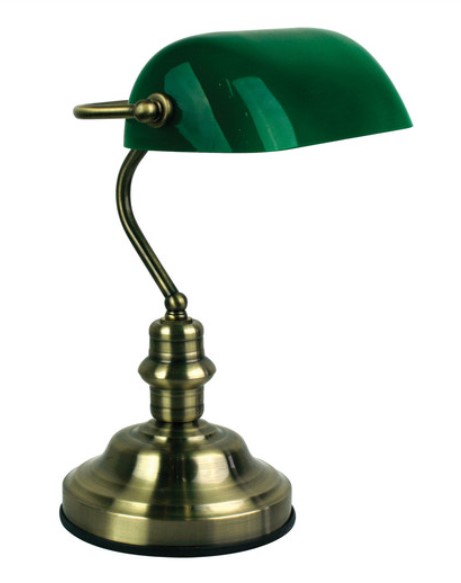 Banker’s Touch Lamp by Oriel Lighting $99.00 (RRP:$105.00)