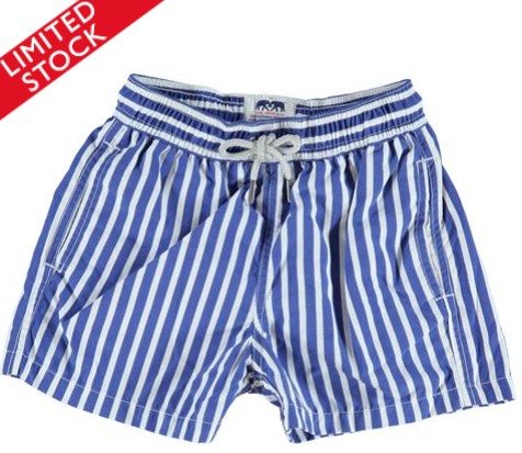 Love Brand Boys’ Royal Candy Stripe Swim Shorts 1-3 Years $44.00 (RRP:$110.00)