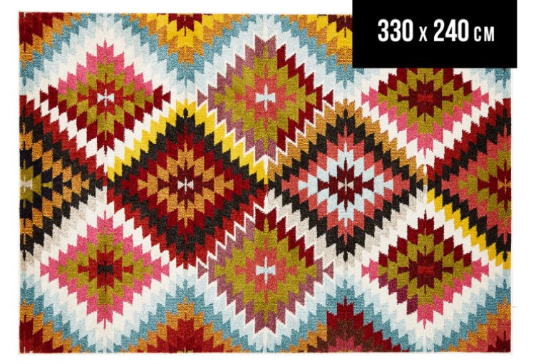 Rug Culture 330x240cm Sioux Rug – Multi $395