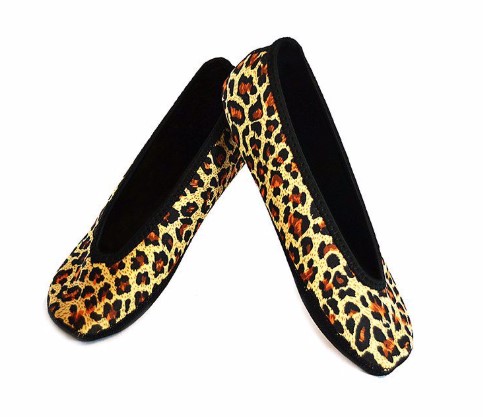 32% OFF Nufoot Ballet Flats Leopard $15 (RRP$22)
