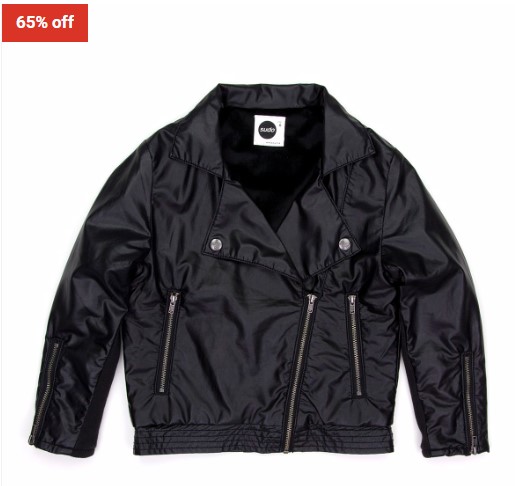 65% OFF Sudo REBEL HEART FAUX LEATHER JACKET $39 (RRP$109.90)