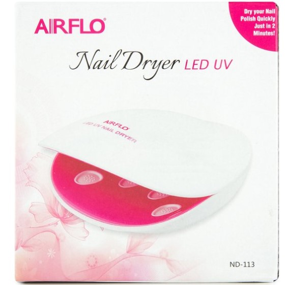 Airflo Deluxe LED UV Nail Dryer $12.99