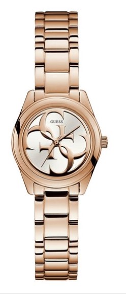 60% OFF GUESS Women’s 32mm Micro G Twist Stainless Steel Watch – White/Rose Gold $69.99 (Don’t pay $175)