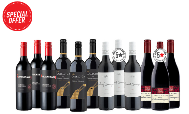 Cabernet Sauvignon Lovers Dozen (12 Bottles) $7.42 A BOTTLE, $89.00 FOR 12 BOTTLE PACKS