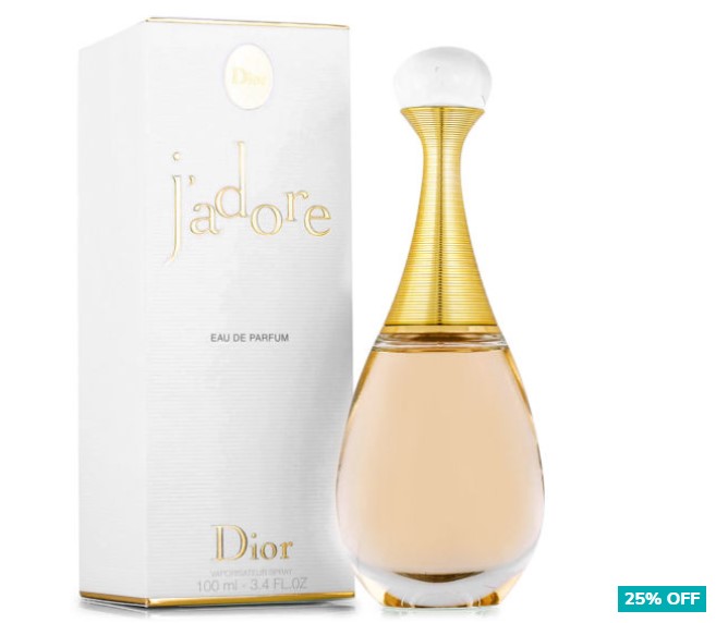 25% OFF Christian Dior J’adore Women’s EDP 100mL $179.99 (Don’t pay $240)