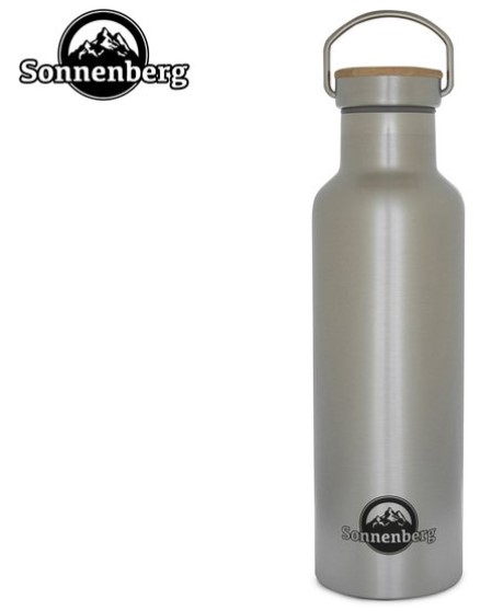 Sonnenberg 750mL Insulated Water Bottle – Stainless Steel $9.99