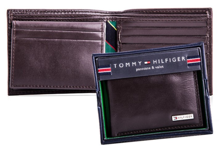 Tommy Hilfiger Fordham Billfold Wallet – Brown $34.99
