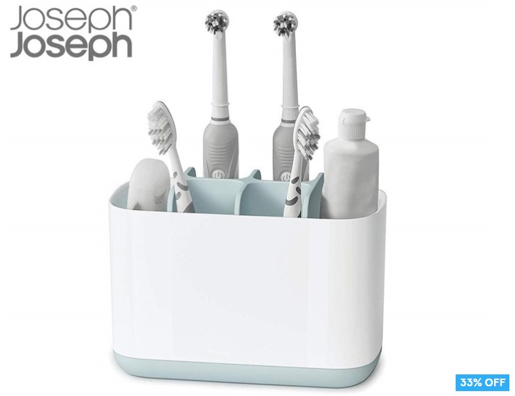 33% OFF Joseph Joseph EasyStore Large Toothbrush Caddy $19.99 (Don’t pay $29.95)