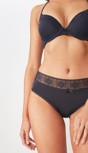 67% OFF Body High Waist Lace Trim Cheeky Brief $4.00 (RRP$11.95)