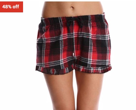 48% OFF Blis Red Plaid Flannel Boxers $15 (RRP$29)