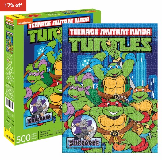 17% OFF TMNT NY 500pc Puzzle $29 (RRP$34.74)