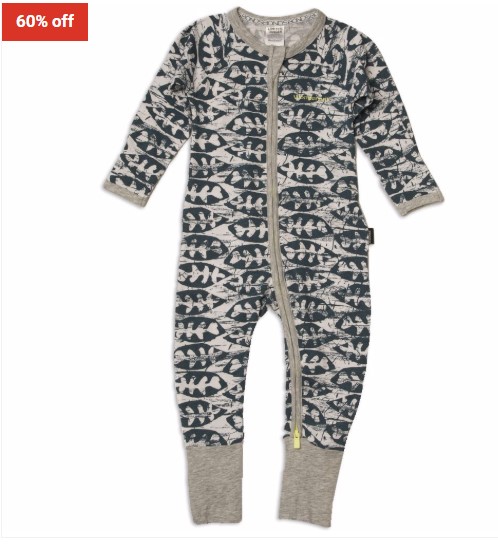 60% OFF Bonds Zip Wondersuit Grey Blue $10 (RRP$24.95)