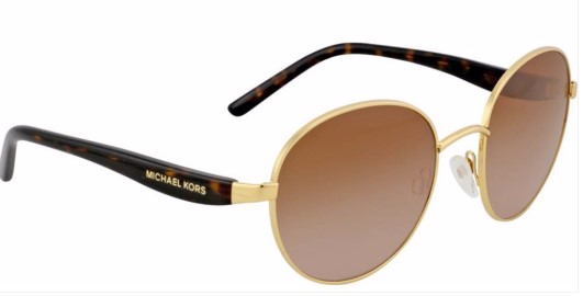 71% OFF Michael Kors Havana/Gold Metal Sunglasses $79 (RRP$275)