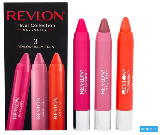 58% OFF Revlon Colorburst Lip Balm 3-Piece Set $24.99 (Don’t pay $59.85)