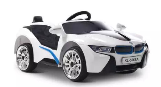 BMW i8 Style Electric Toy Car (White) $135 (RRP $239)